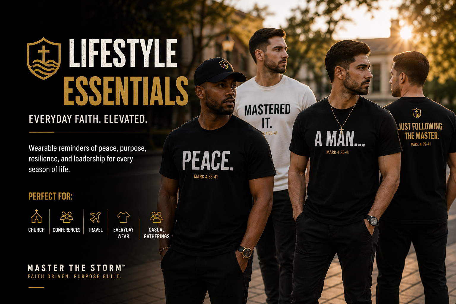 Man Who Masters the Storm: Lifestyle Essentials