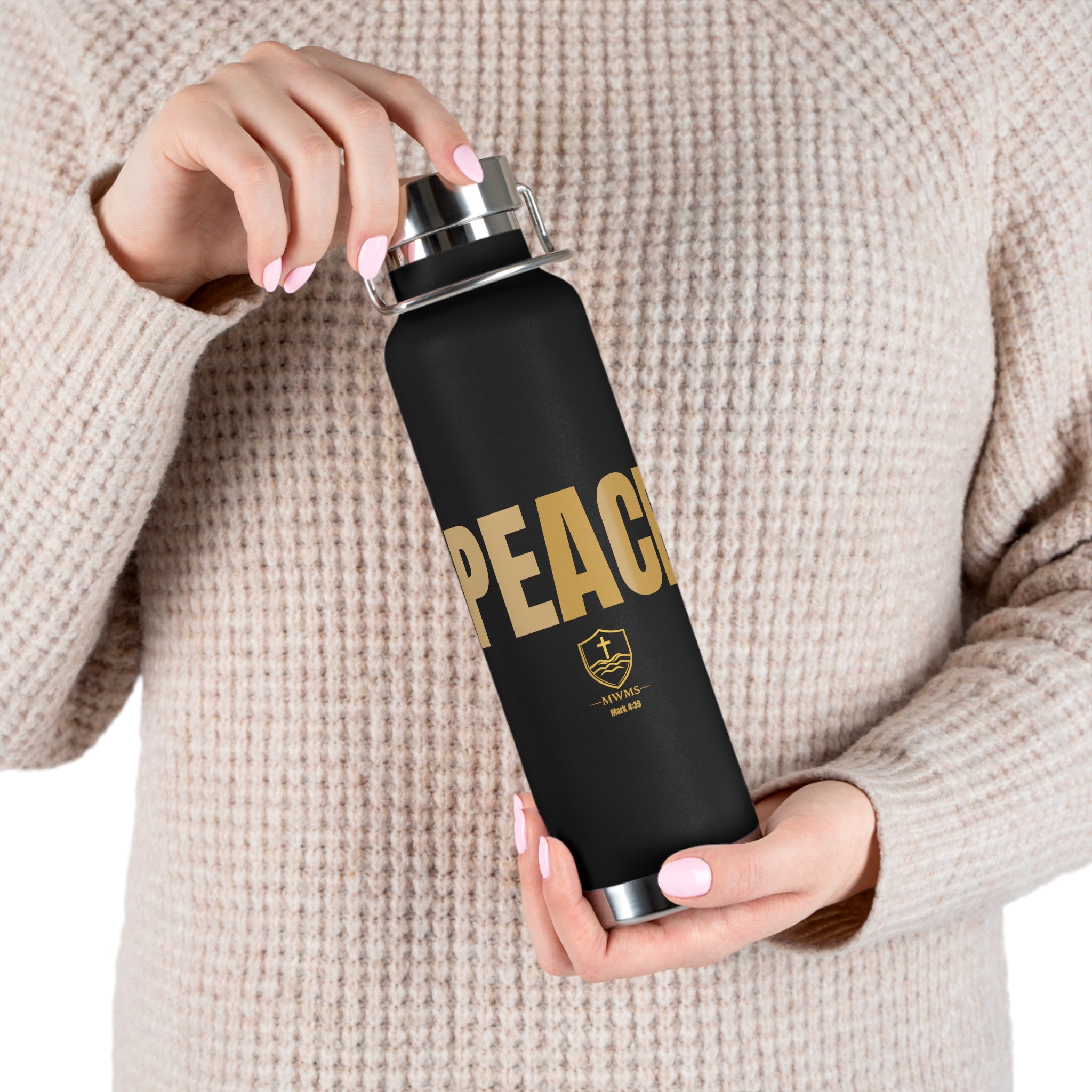 A Man Who Masters the Storm™ Performance Vacuum Insulated Bottle — 22oz Stainless Steel