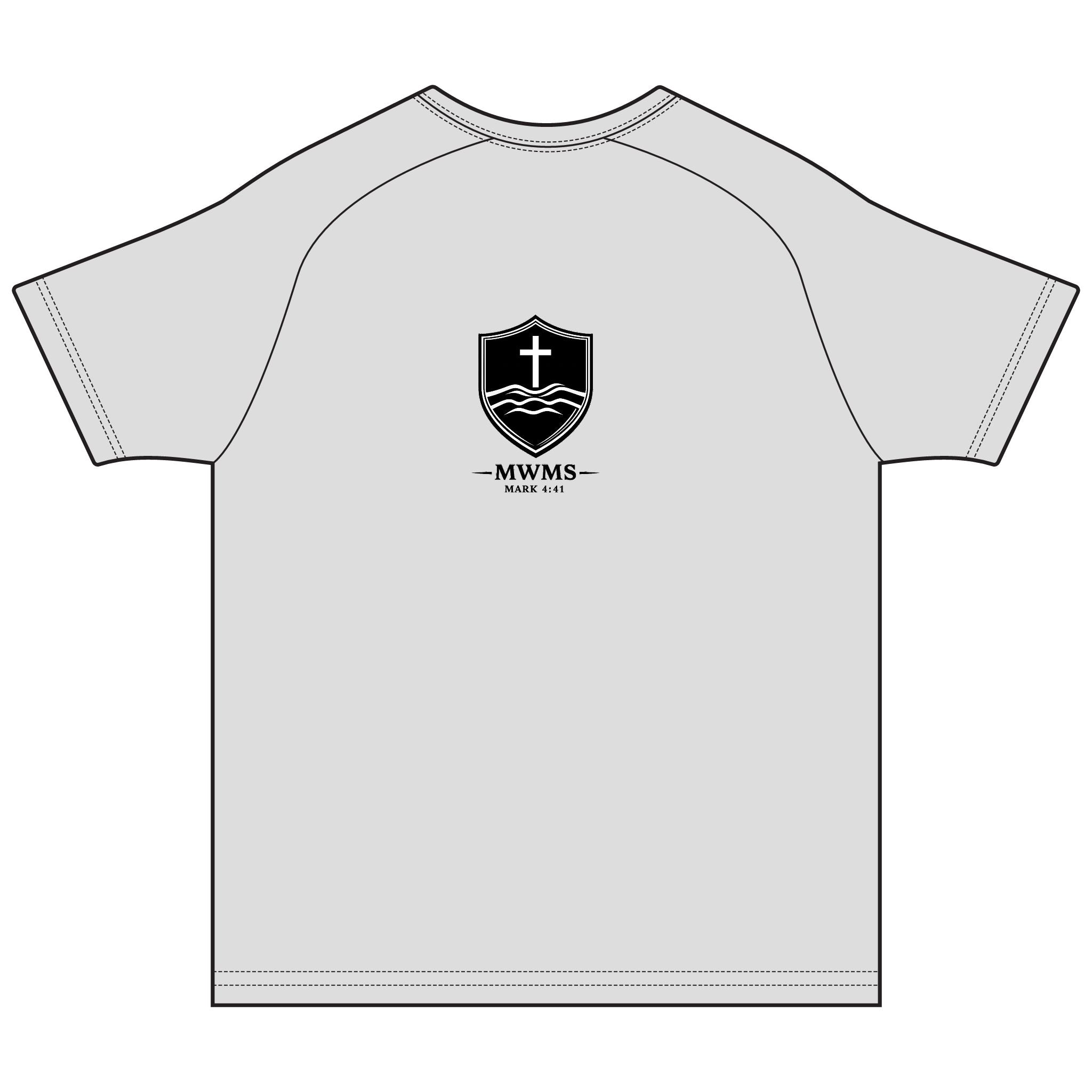 The Storm Didn't Break Me. It Built Me.™ Performance Faith Tee