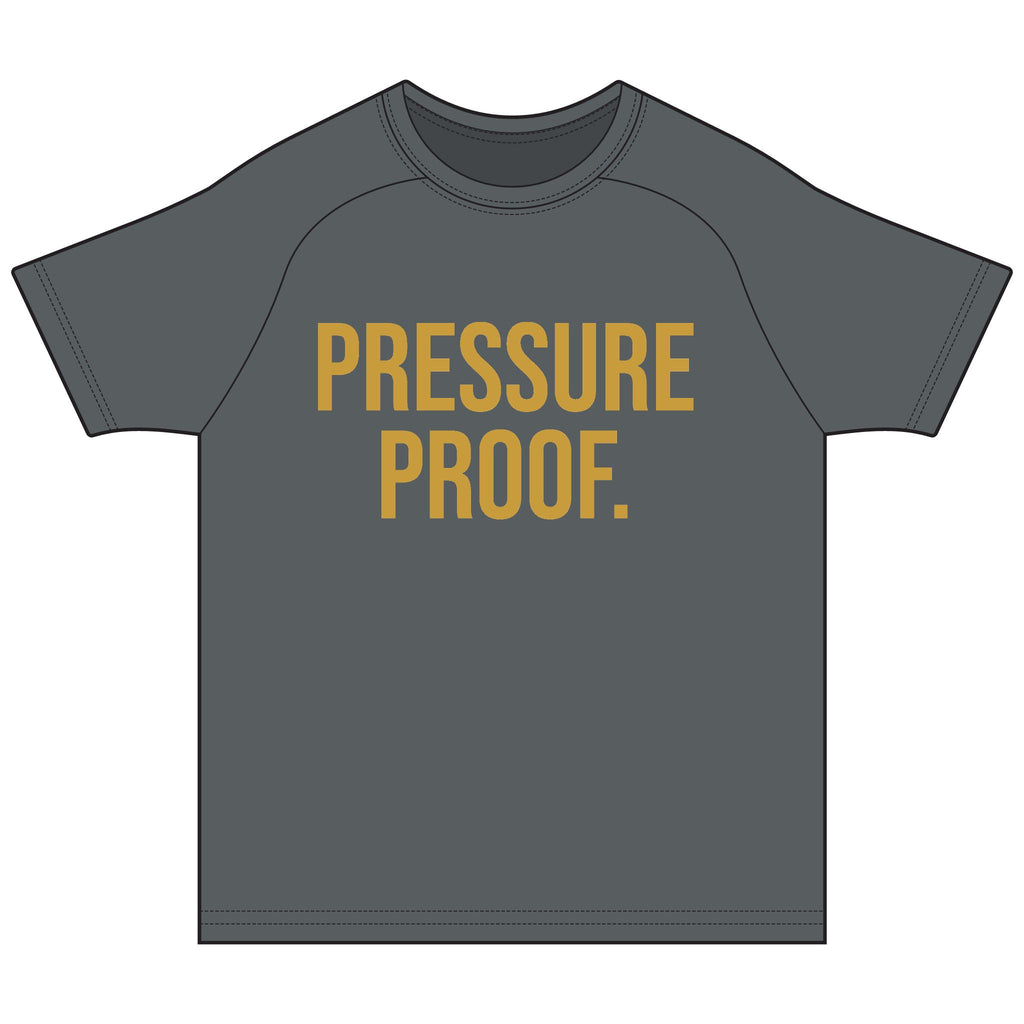 PRESSURE PROOF.  | Master the Storm™ Performance Training Tee