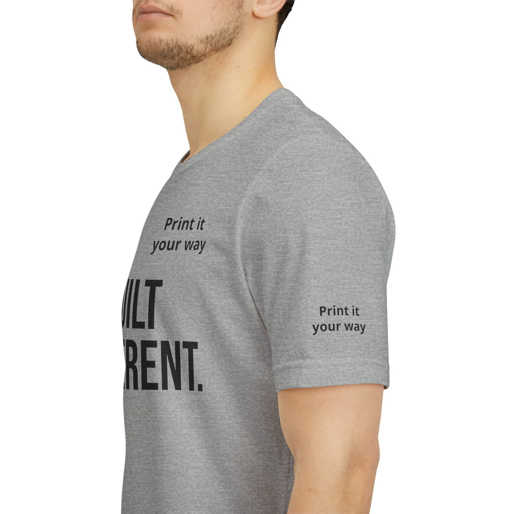 Personalized- BUILT DIFFERENT. | Master the Storm™ Graphic Tee