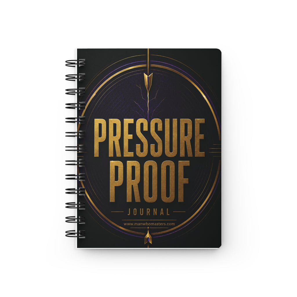 Pressure Proof— Spiral-Bound Christian Devotional Notebook