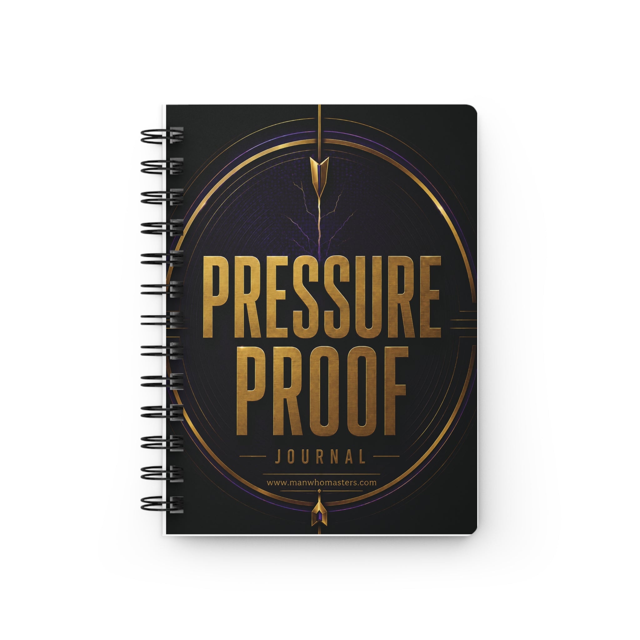 Pressure Proof— Spiral-Bound Christian Devotional Notebook