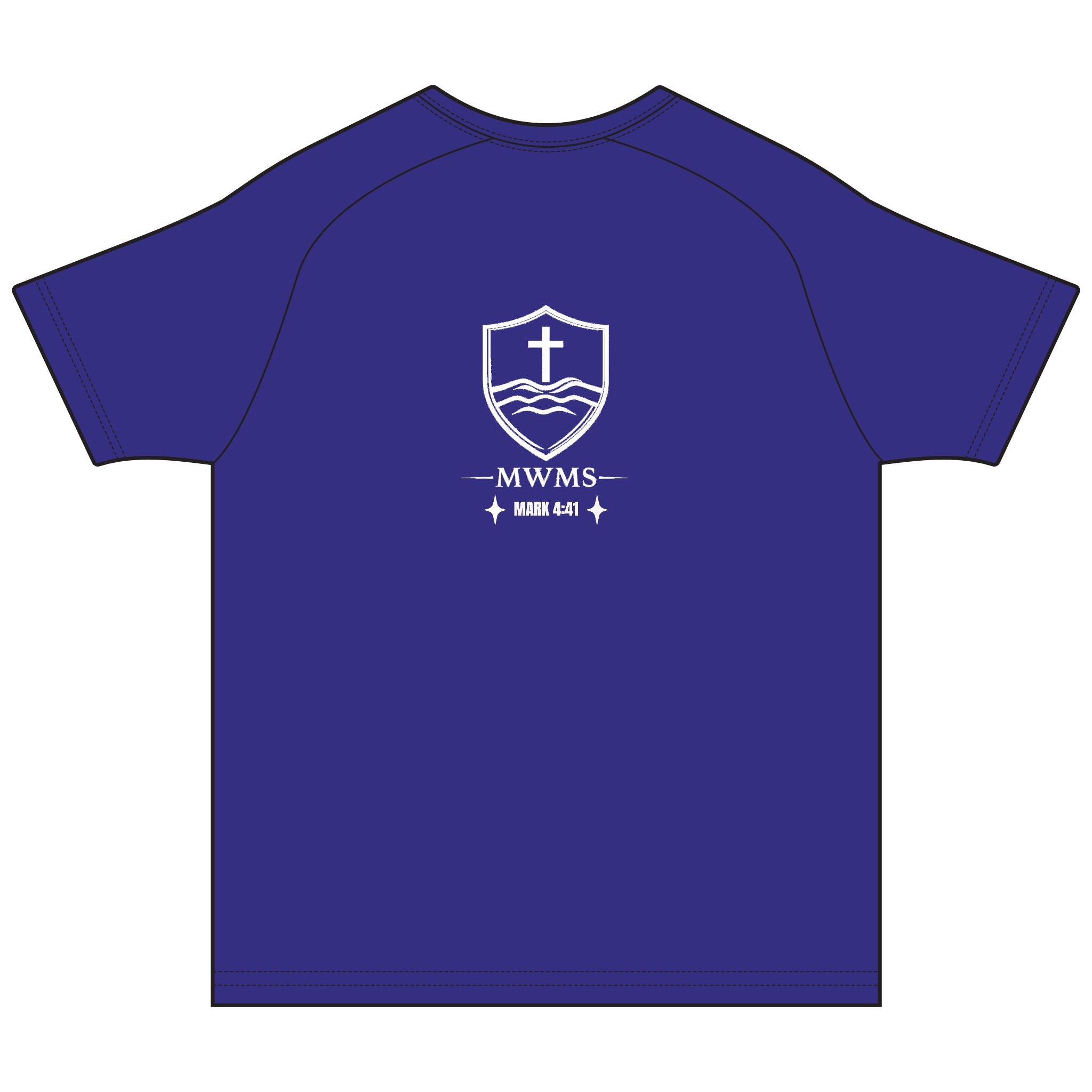 Personalized: The Storm Didn't Break Me. It Built Me.™ Performance Faith Tee