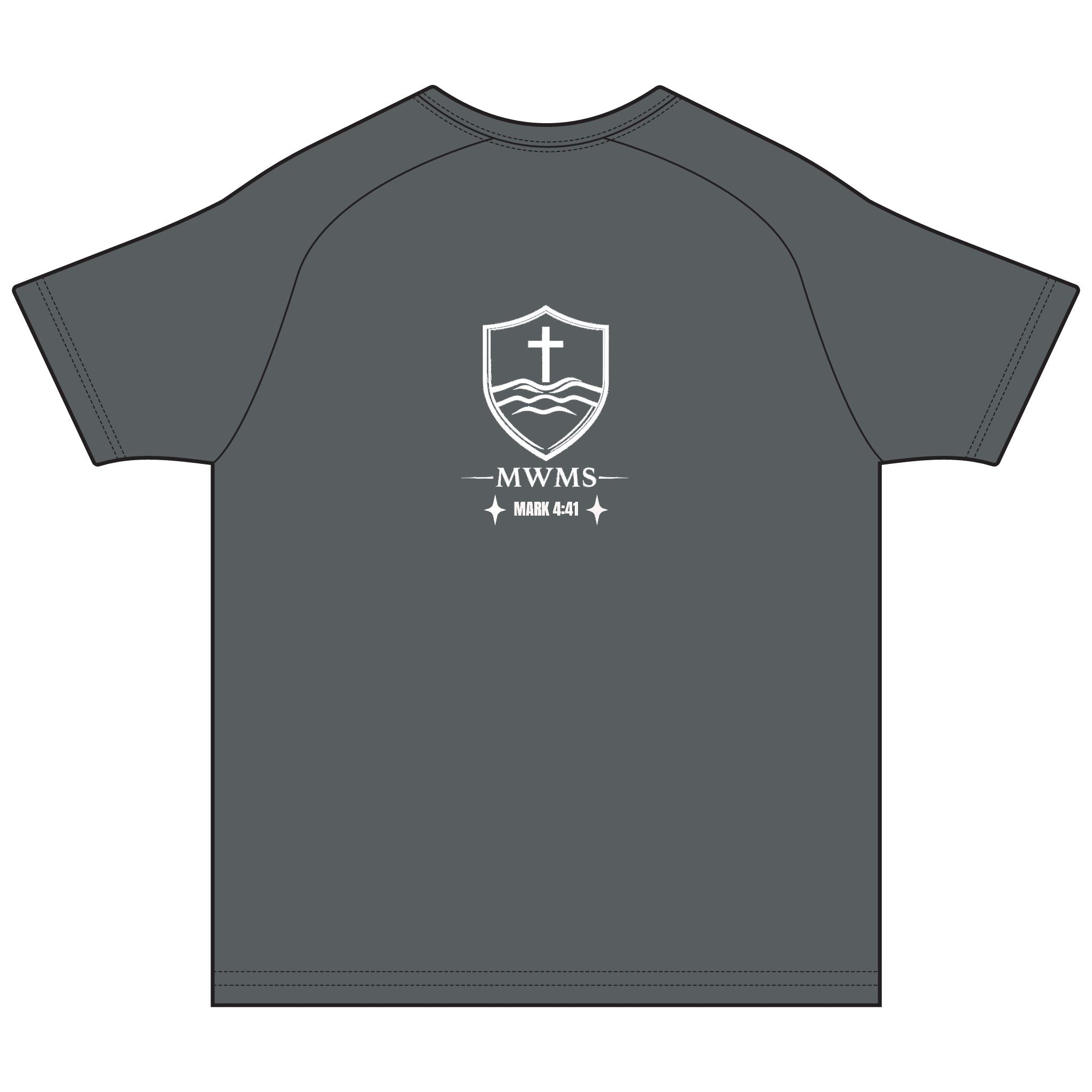 Personalized: The Storm Didn't Break Me. It Built Me.™ Performance Faith Tee