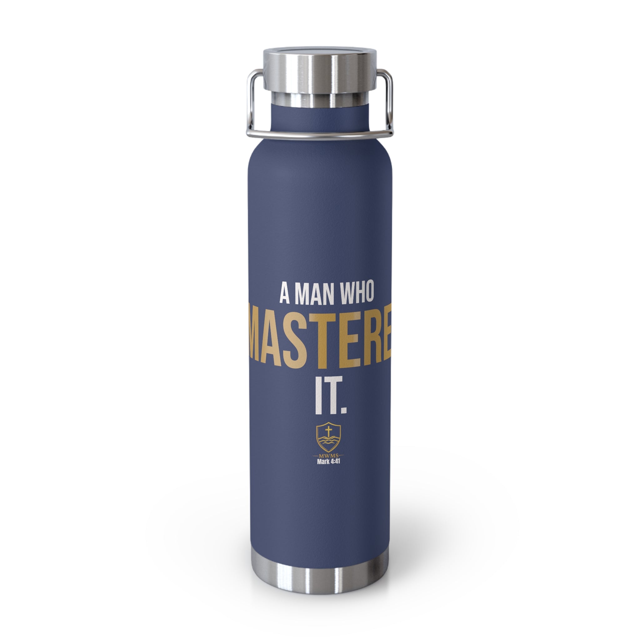 A Man Who Masters the Storm™ Performance Vacuum Insulated Bottle — 22oz Stainless Steel