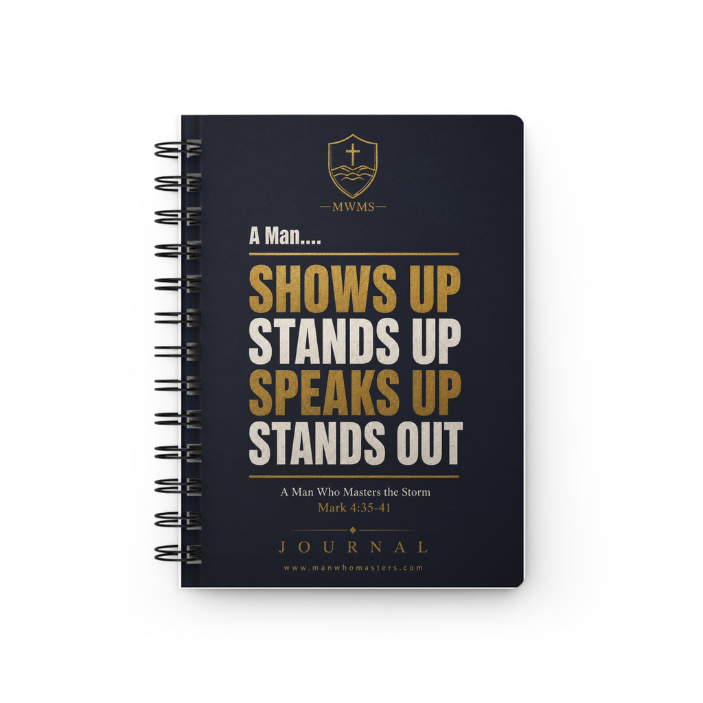 A Man.... Journal | Christian Men’s Purpose Journal