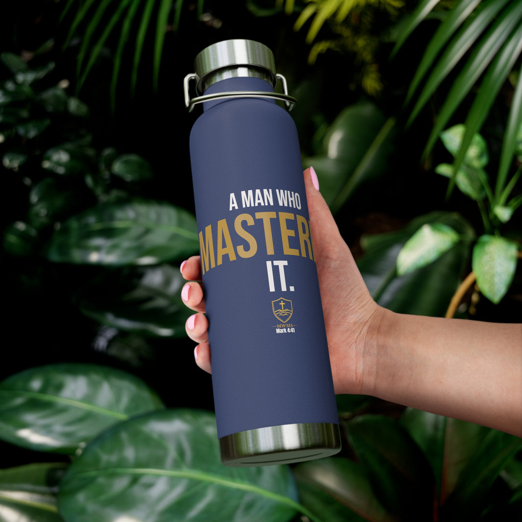 A Man Who Masters the Storm™ Performance Vacuum Insulated Bottle — 22oz Stainless Steel