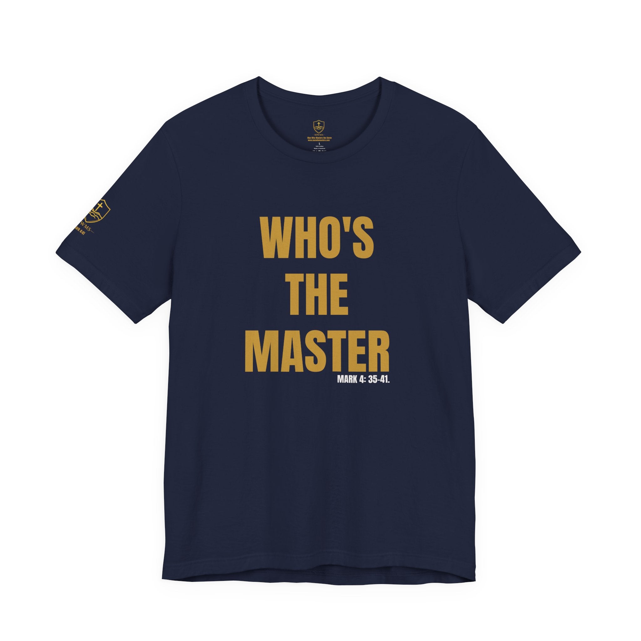 THE MASTER. Premium Lifestyle Tee-MASTER THE STORM™ |