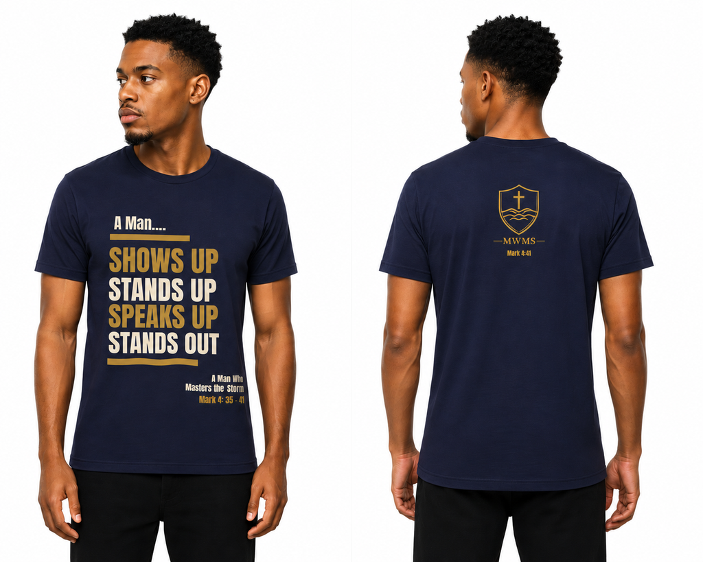 A MAN... | Master the Storm™ Signature Lifestyle Tee