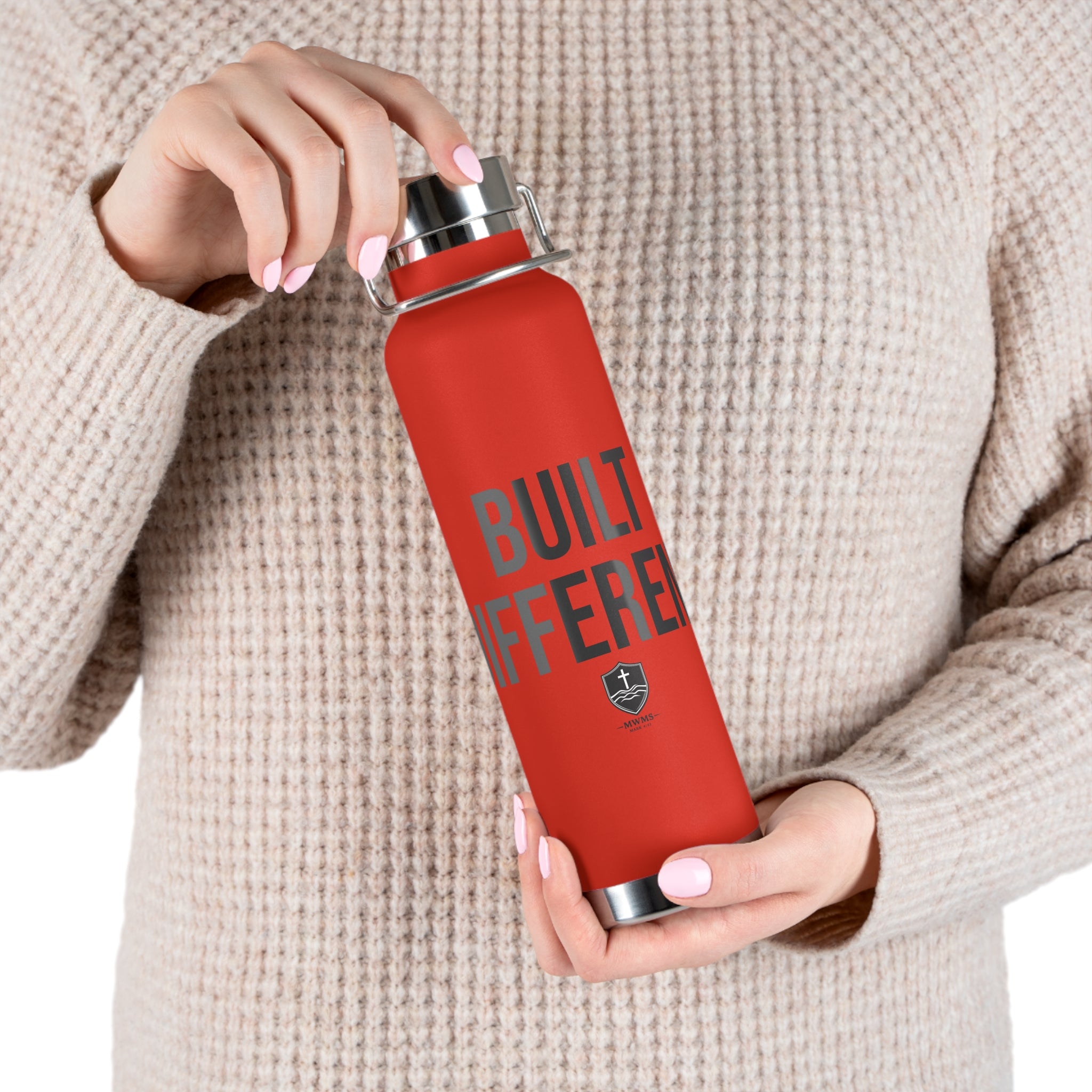 A Man Who Masters the Storm™ Performance Vacuum Insulated Bottle — 22oz Stainless Steel
