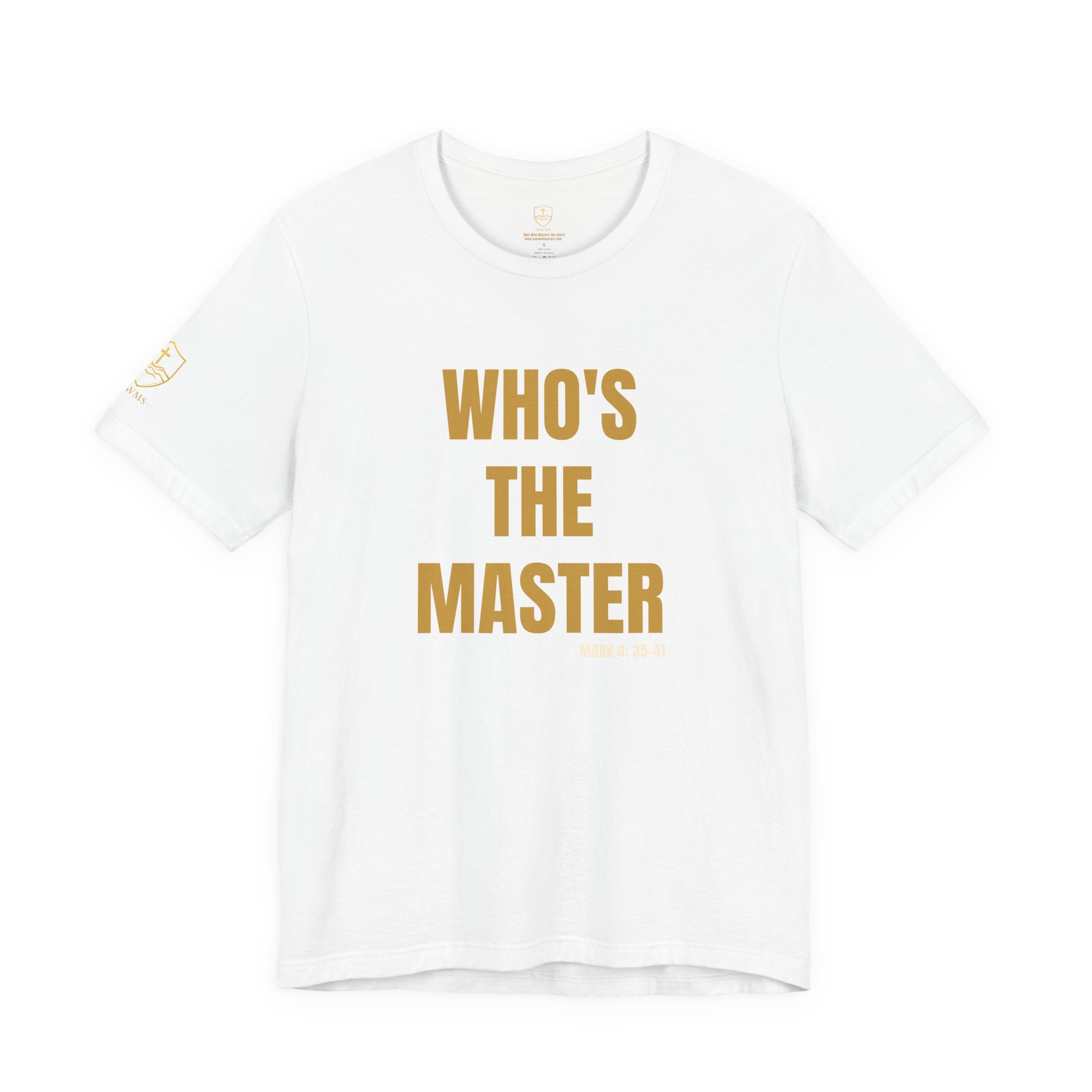 THE MASTER. Premium Lifestyle Tee-MASTER THE STORM™ |