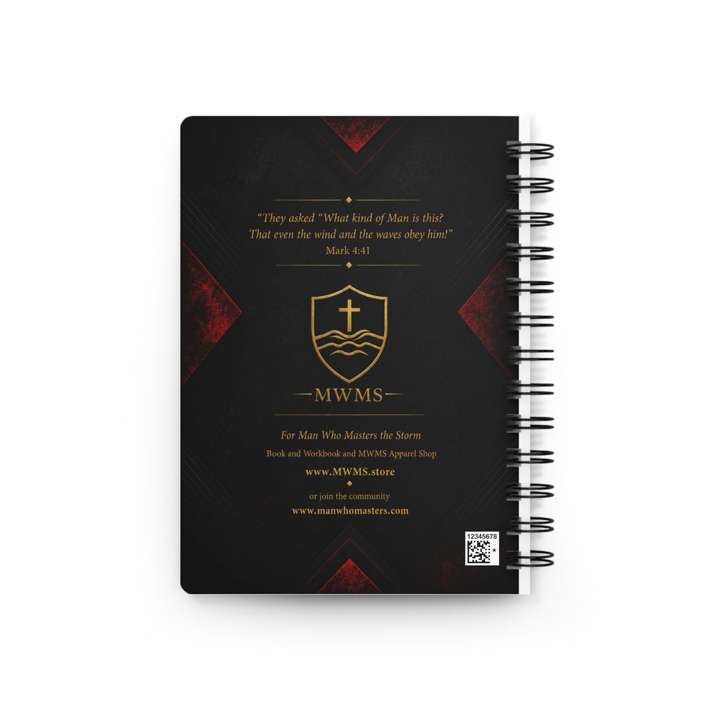 Built Different— Spiral-Bound Christian Devotional Notebook