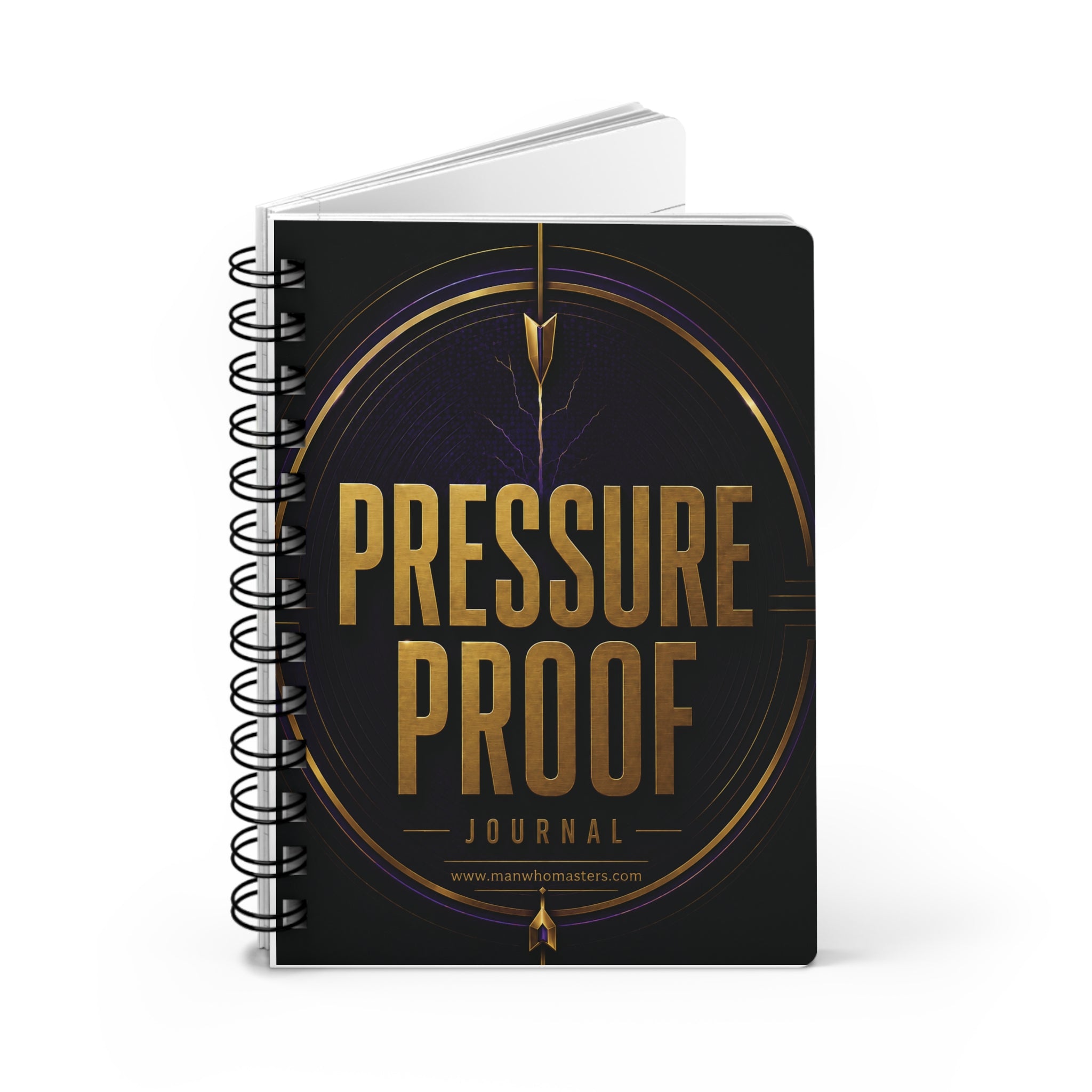 Pressure Proof— Spiral-Bound Christian Devotional Notebook