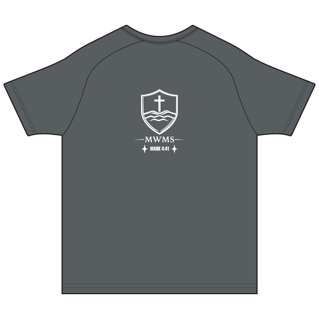 The Storm Didn't Break Me. It Built Me.™ Performance Faith Tee