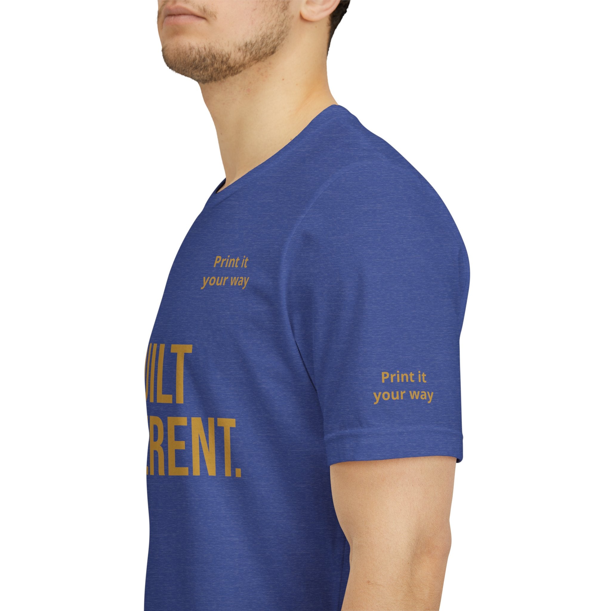 Personalized- BUILT DIFFERENT. | Master the Storm™ Graphic Tee