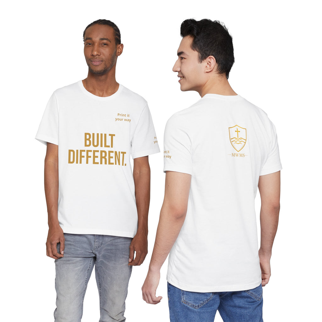 Personalized- BUILT DIFFERENT. | Master the Storm™ Graphic Tee