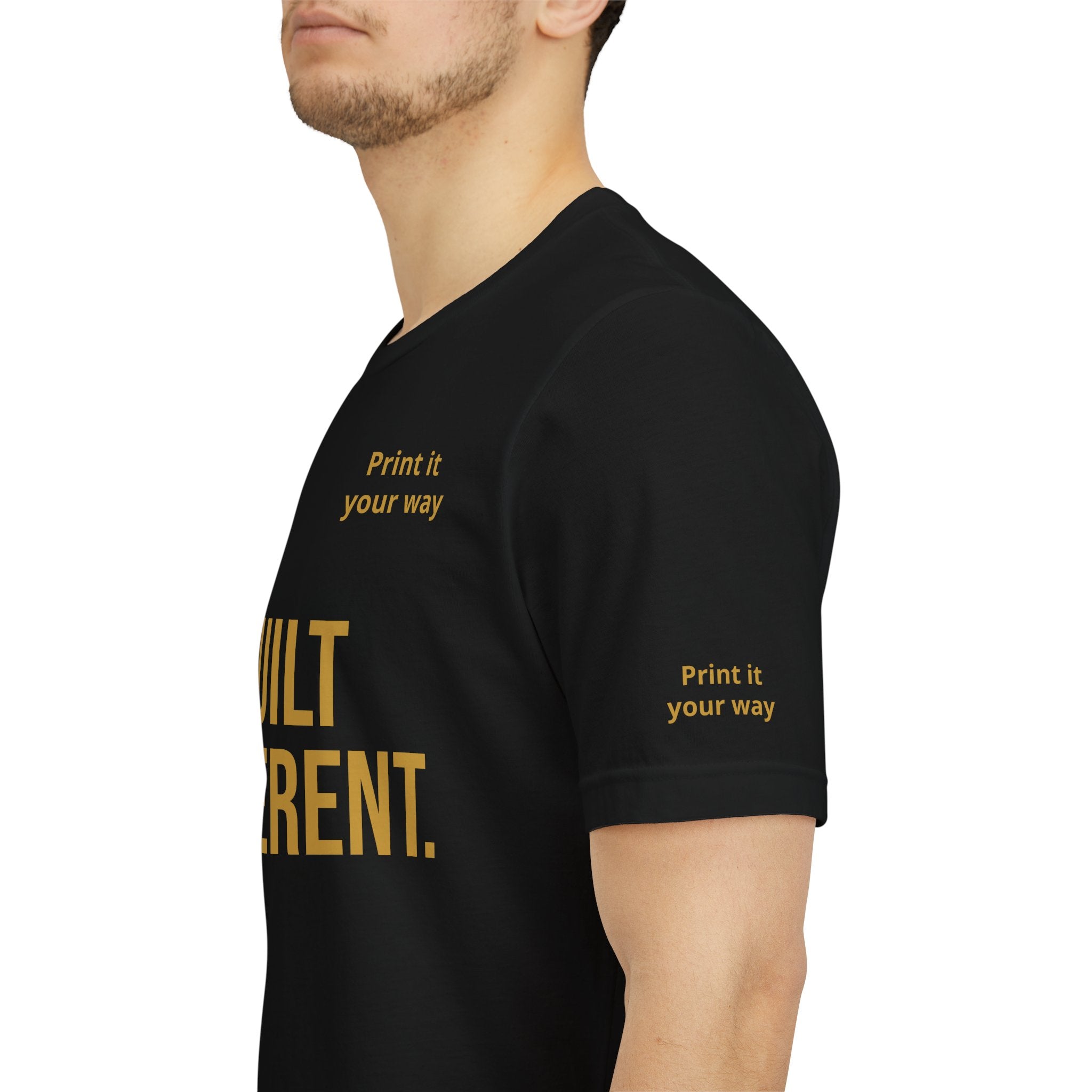 Personalized- BUILT DIFFERENT. | Master the Storm™ Graphic Tee